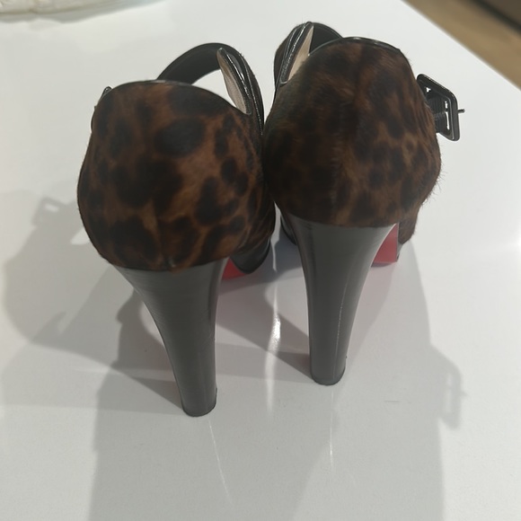 Christian Louboutin dordogne pony leopard shoes - Picture 6 of 6